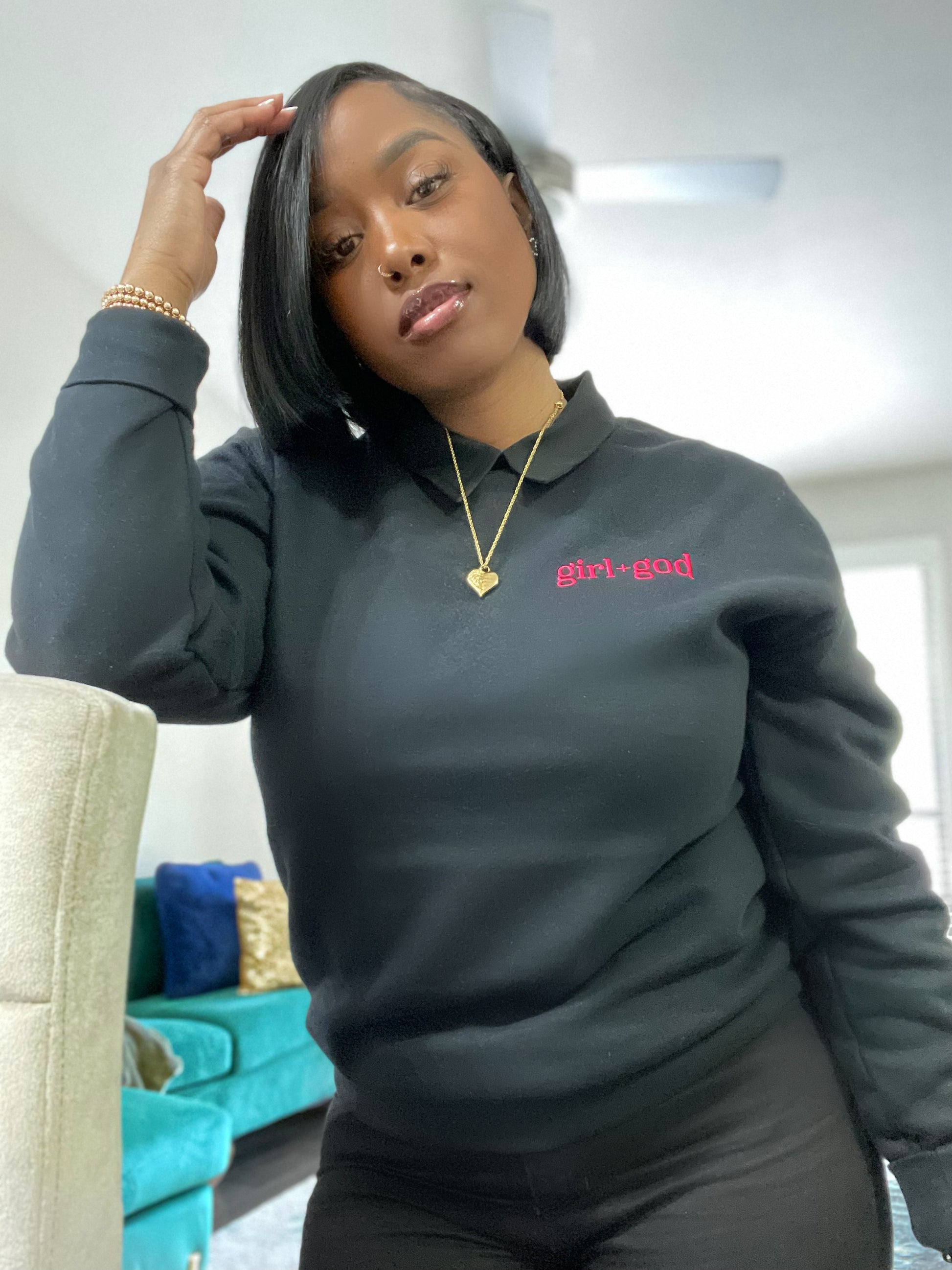 Girl + God Luxury Signature Set (Unisex Sweatshirt) - AffirmHER