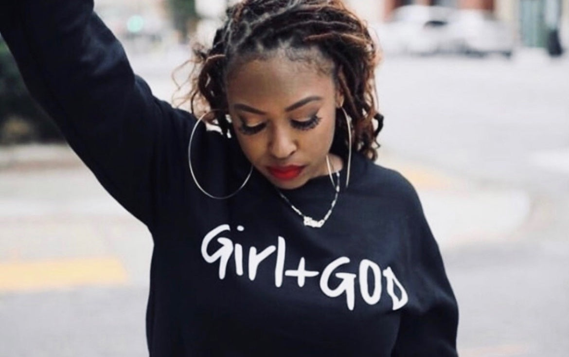 Girl + God Signature Sweatshirt - Noir Dream