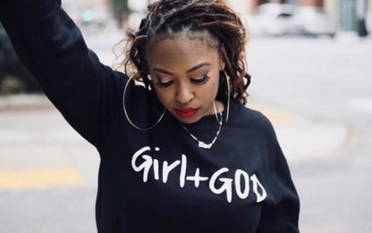 Girl + God Signature Sweatshirt - Noir Dream
