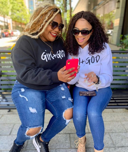 Girl + God Signature Sweatshirt - Noir Dream