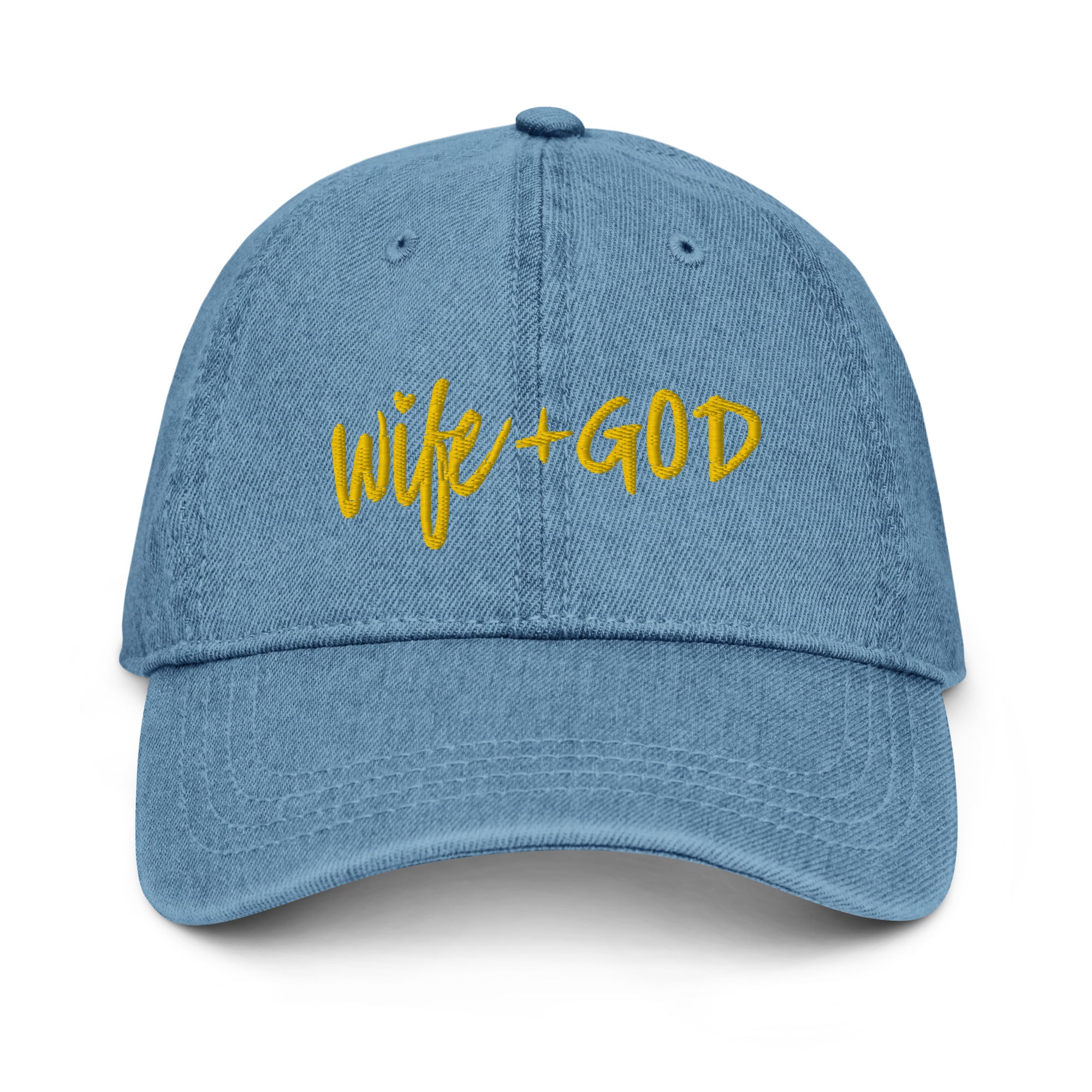 Wife + God "Wifey" Denim Hat