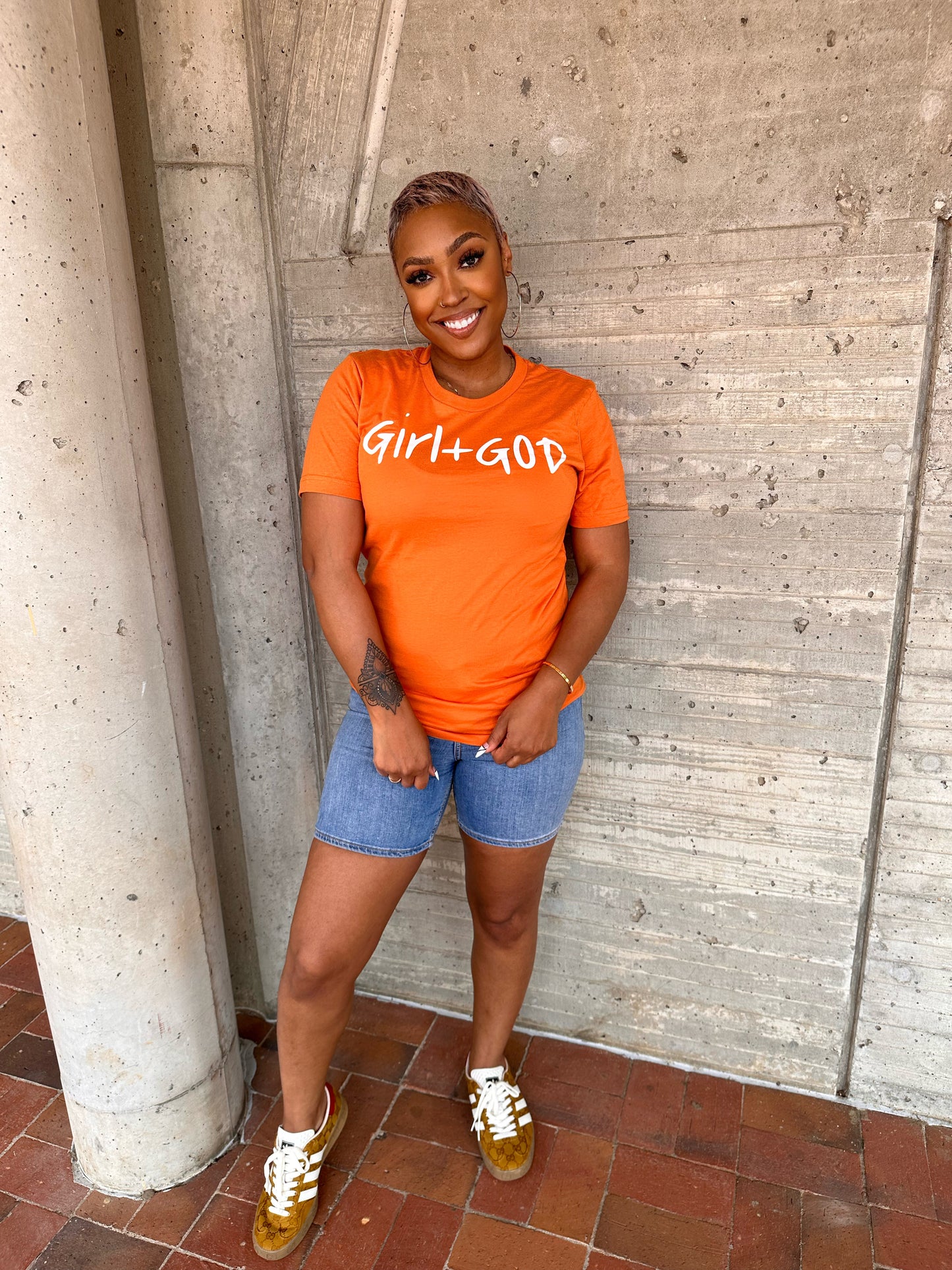 Girl + God Signature Unisex T-Shirt - Sorbet