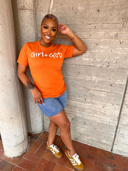 Girl + God Signature Unisex T-Shirt - Sorbet