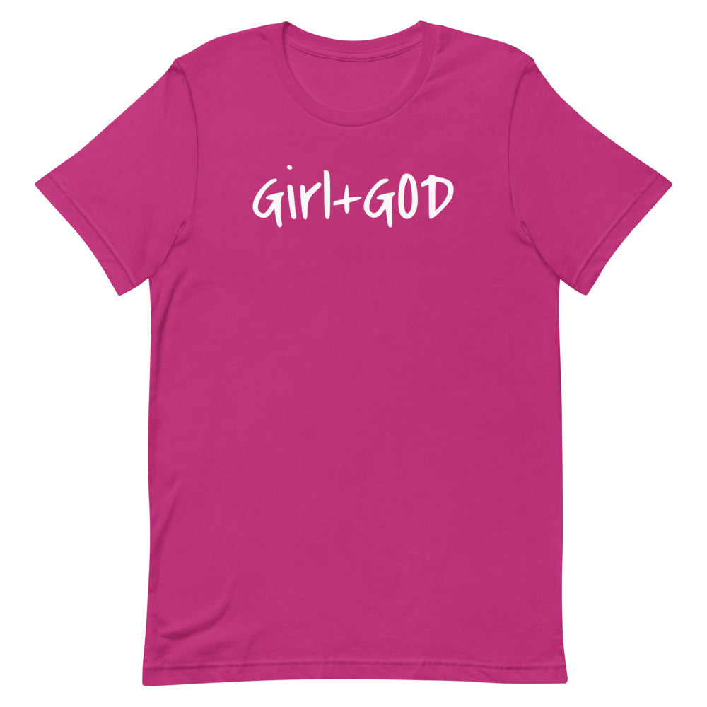 Girl + God Signature Unisex T-Shirt - Poppy Berry