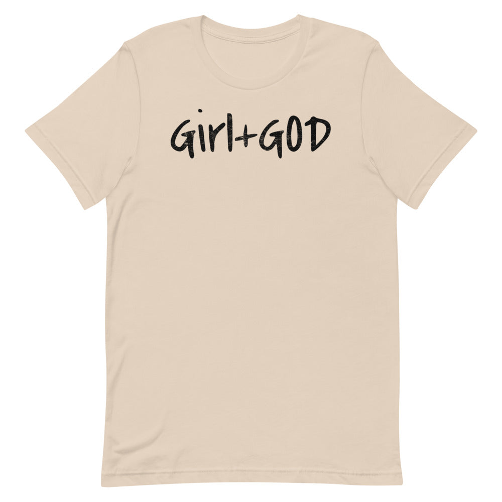 Girl + God (Distressed) Signature Unisex T-Shirt - Isis