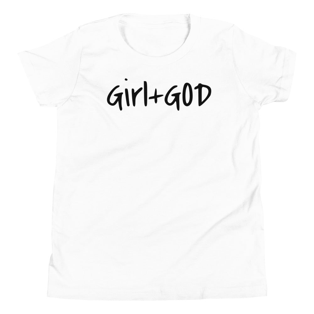 Girl + God Signature Youth Tee - Icey White